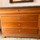 Louis Philippe style commode with marble top