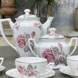 Vintage Limoges Porcelain Tea Set MLV France