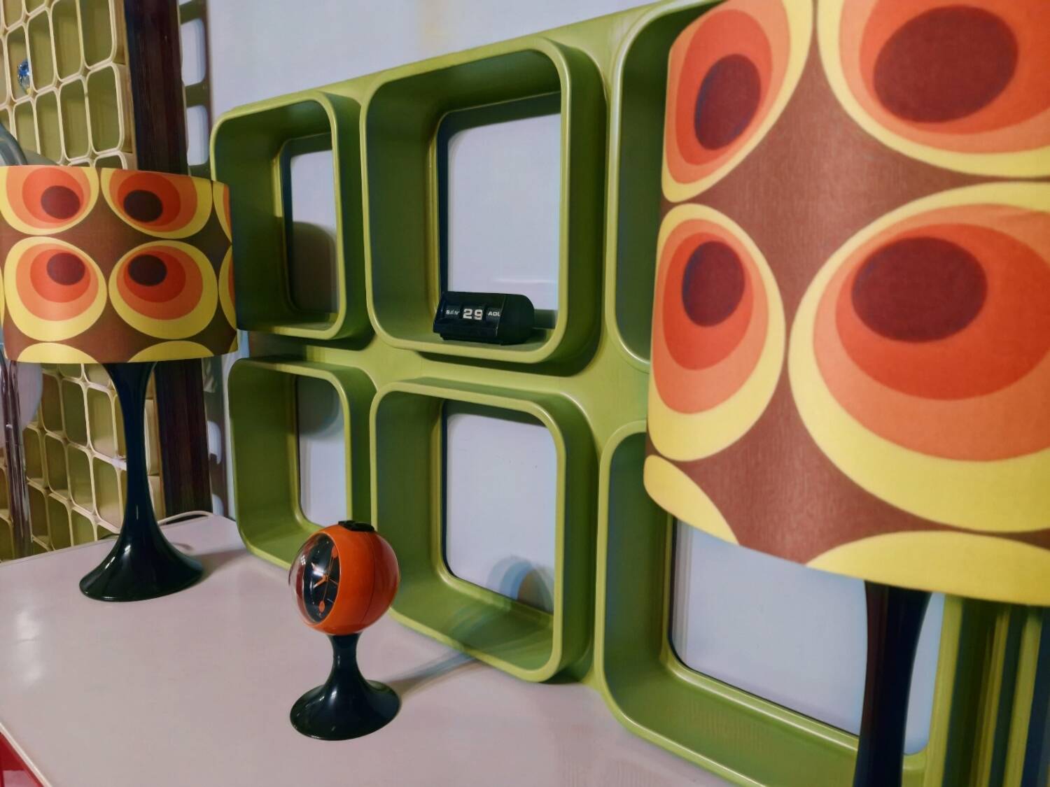 Pair of Paloma Habitat Vintage 80s Lamps