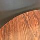 Table basse ronde en formica des années 70