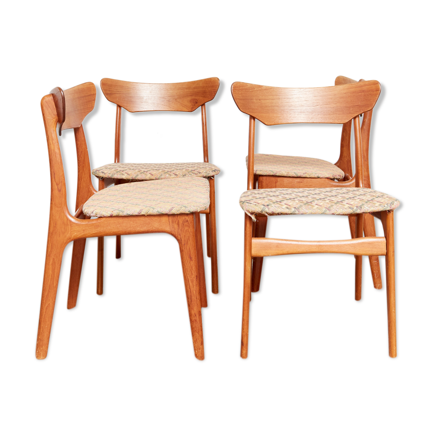 Schienning & Elgaard dining chairs, set of four