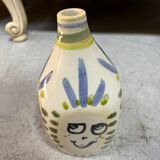 ceramic Vase decorated with Face 22cm