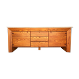 Sideboard seltz casaligne 3 drawers 2 doors granite casa