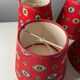 4 Provencal fabric lampshades