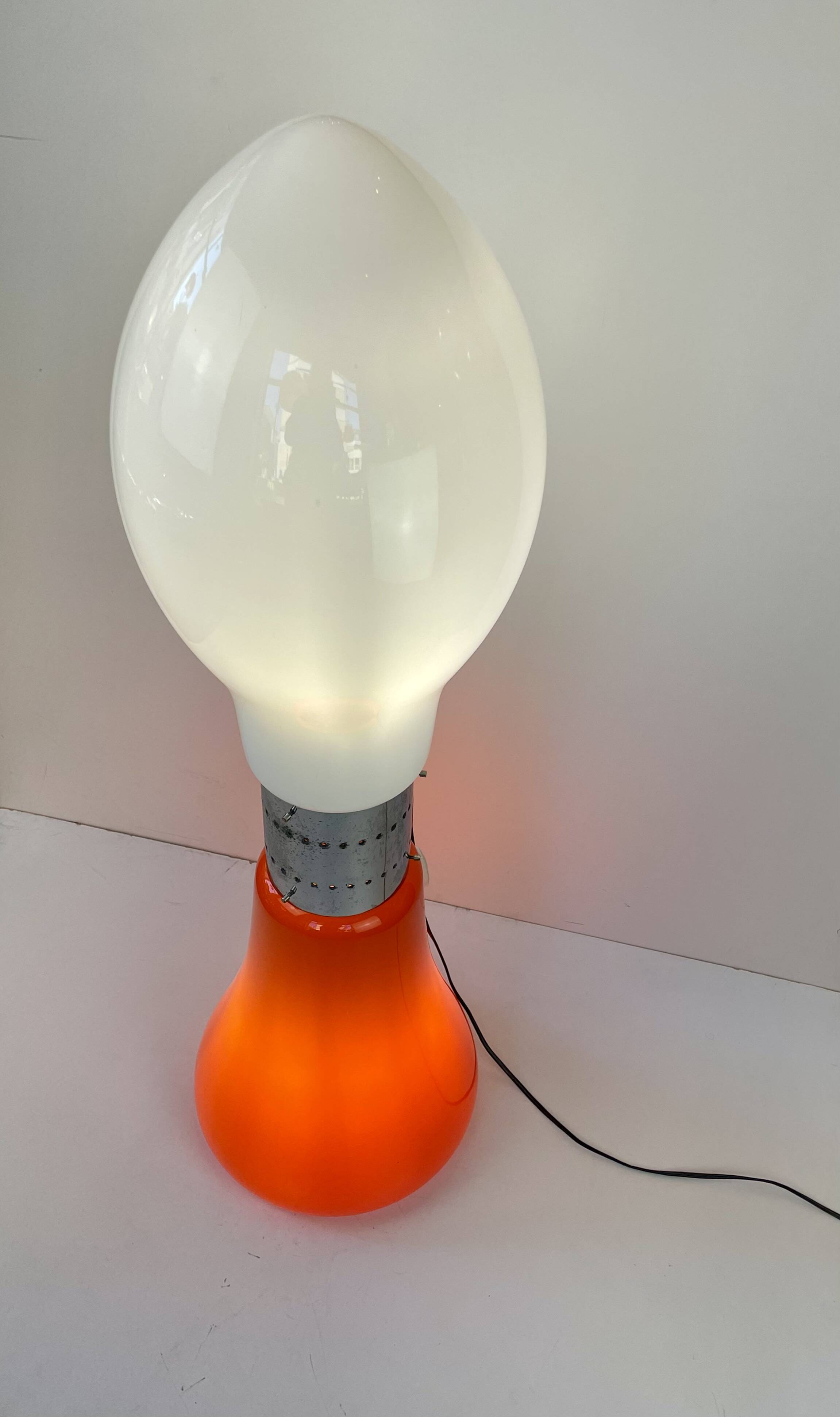 Birillo, Floor Lamp by Carlo Nason for Mazzega, 1970s