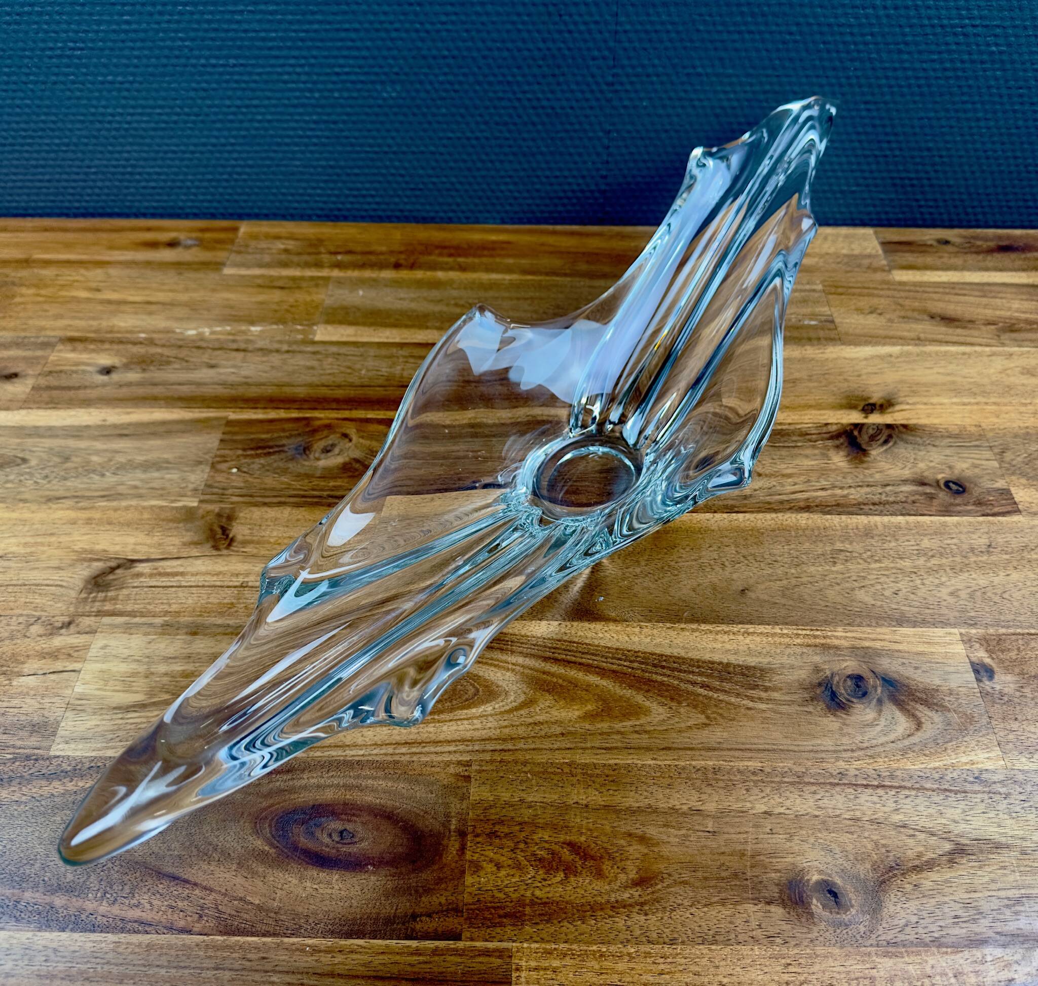 Vintage glass design centrepiece