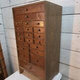Watchmaker's workshop cabinet with drawers