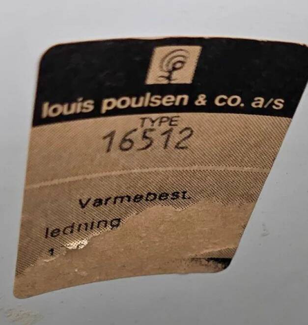 2 x Louis Poulsen cylinder pendant lamp / Eila & John Meiling / 1967