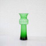 Large green Tang-Li vase by Morales Schildt for Kosta