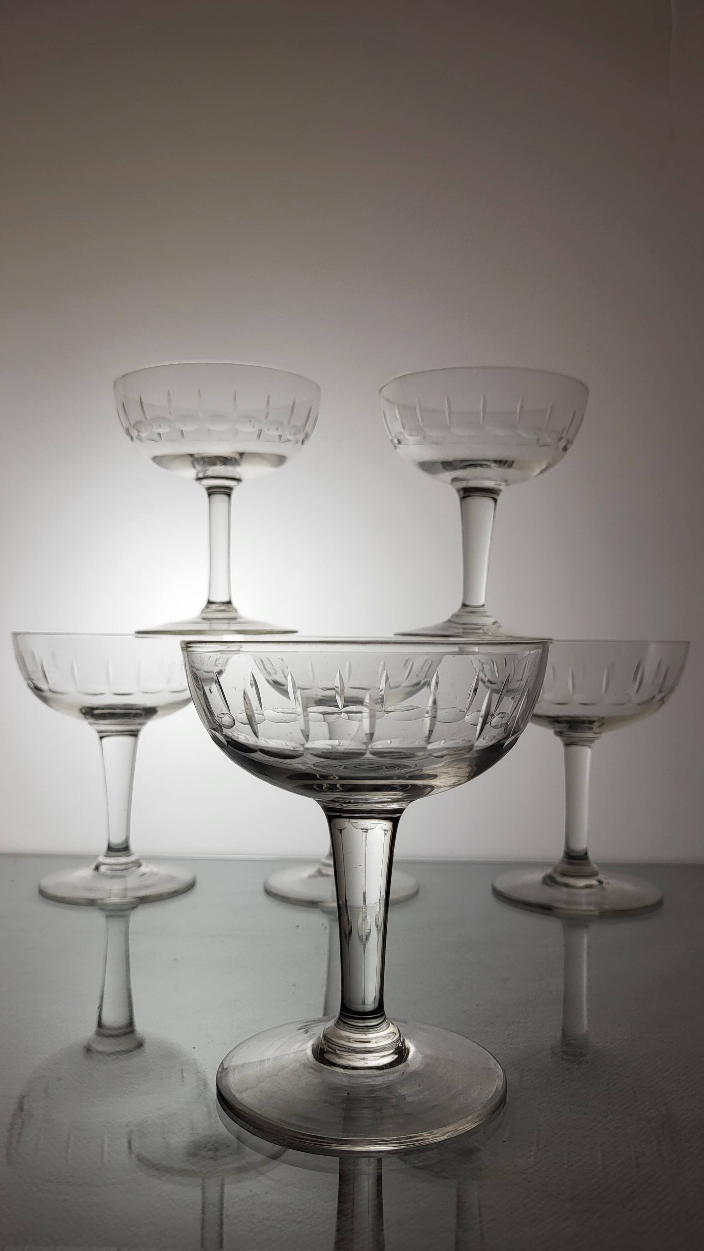 6 Vierzon Thouvenin champagne glasses