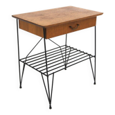 Scandinavian "stringbord" side table, Sweden, 1950