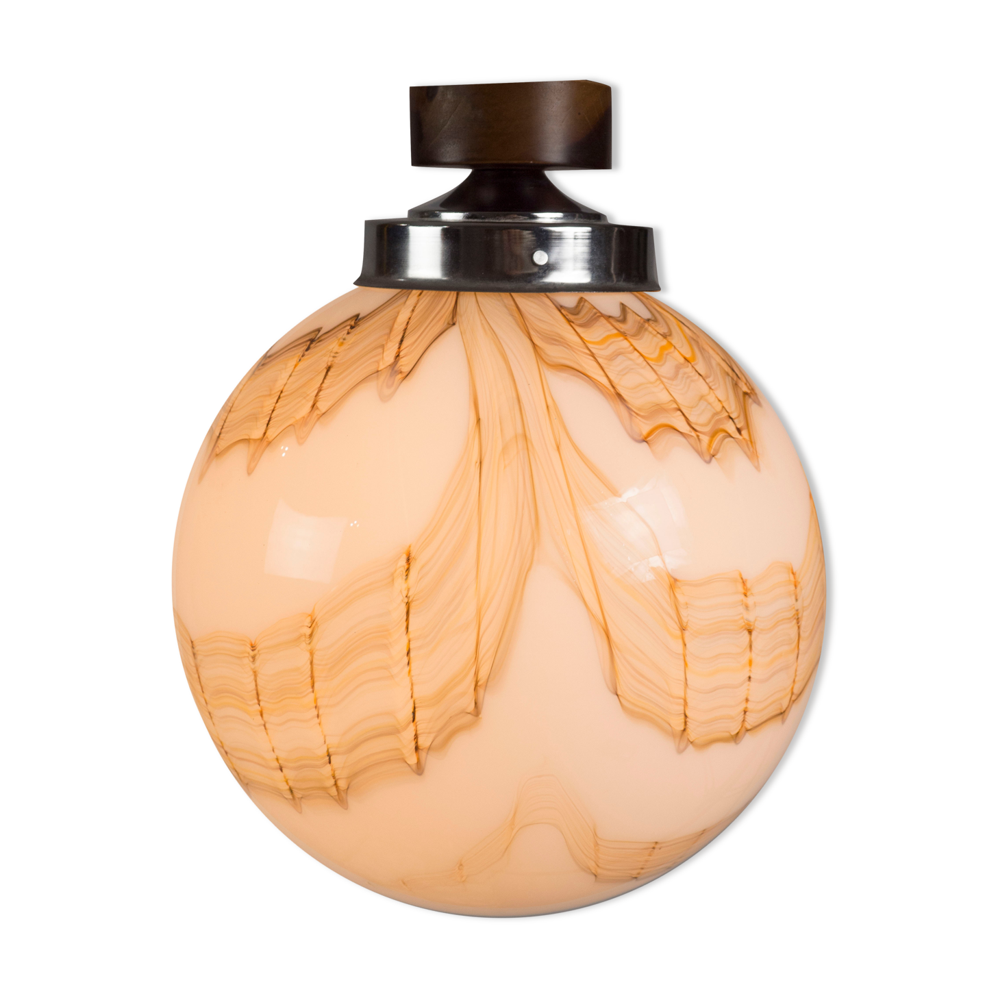Pendant Lamp, Mazzega, Italy, 1970s