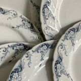 6 flat plates - Luneville KG - Angèle Service