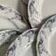 6 flat plates - Luneville KG - Angèle Service