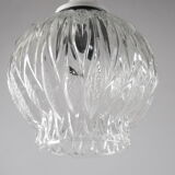Vintage glass pendant lamp