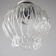 Suspension verre vintage