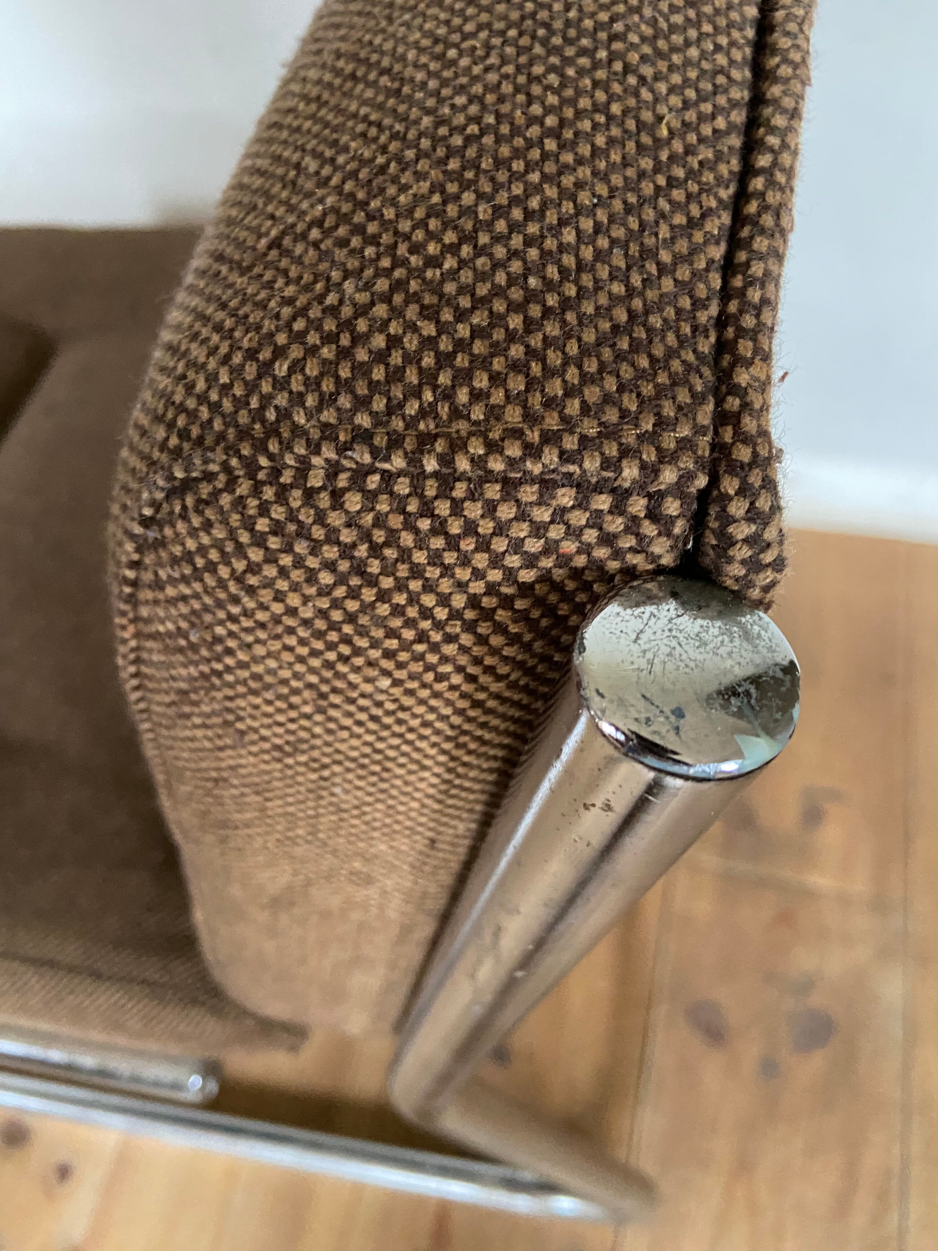 Pair of vintage chrome heaters 60s design