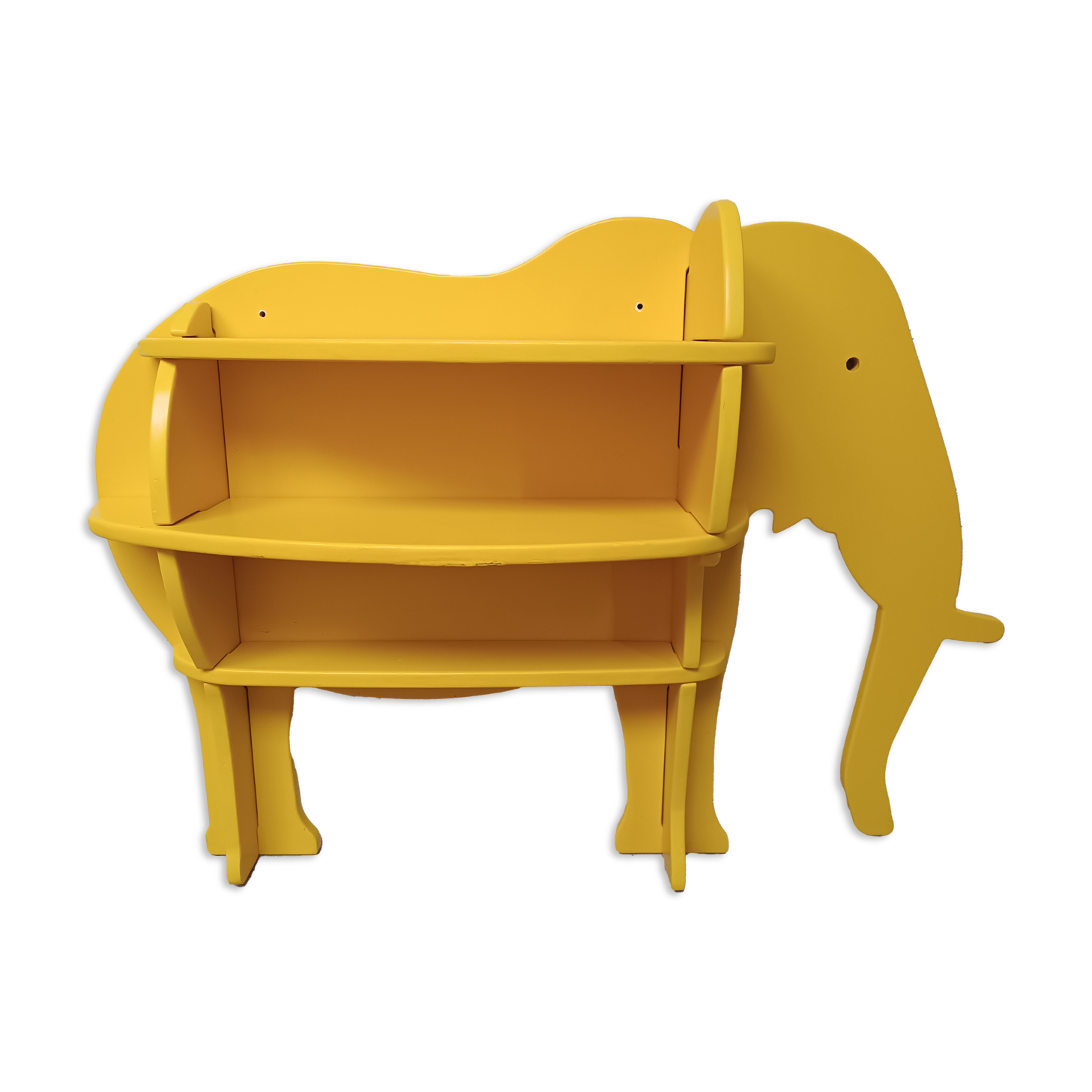 Habitat elephant wood bookcase 1980