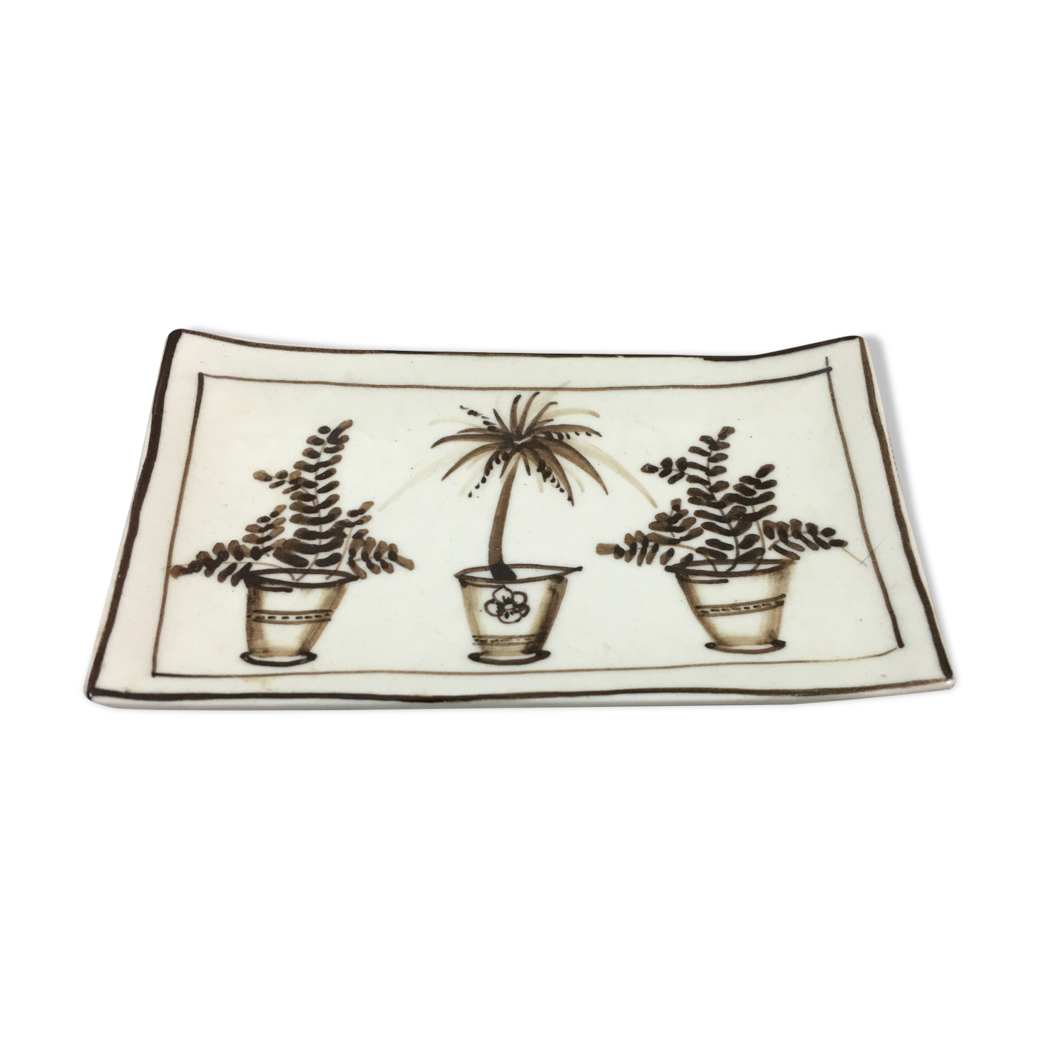 Fragonard ceramic soap holder