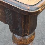 Old cherry wood desk table
