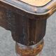 Old cherry wood desk table