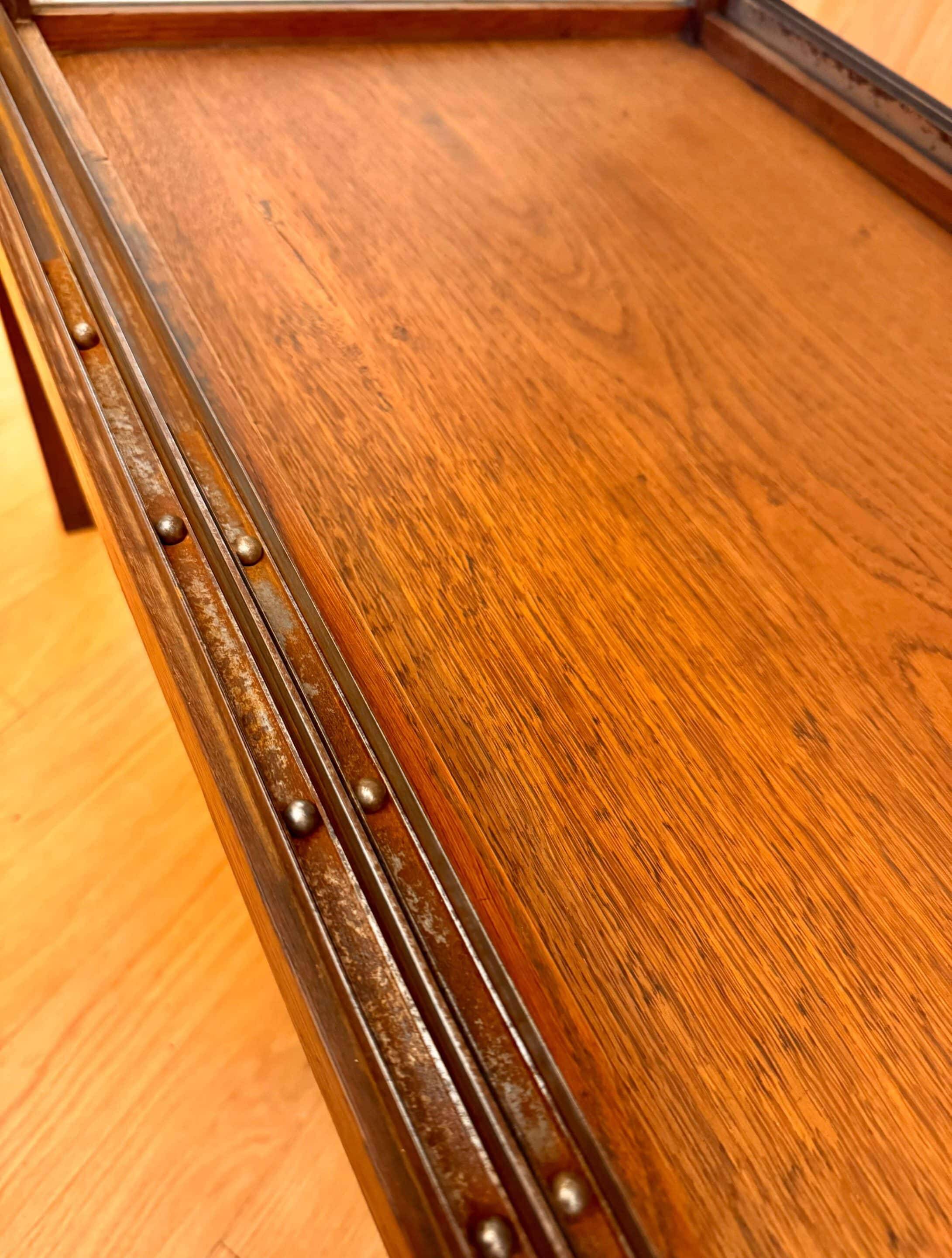 Old shop display cabinet