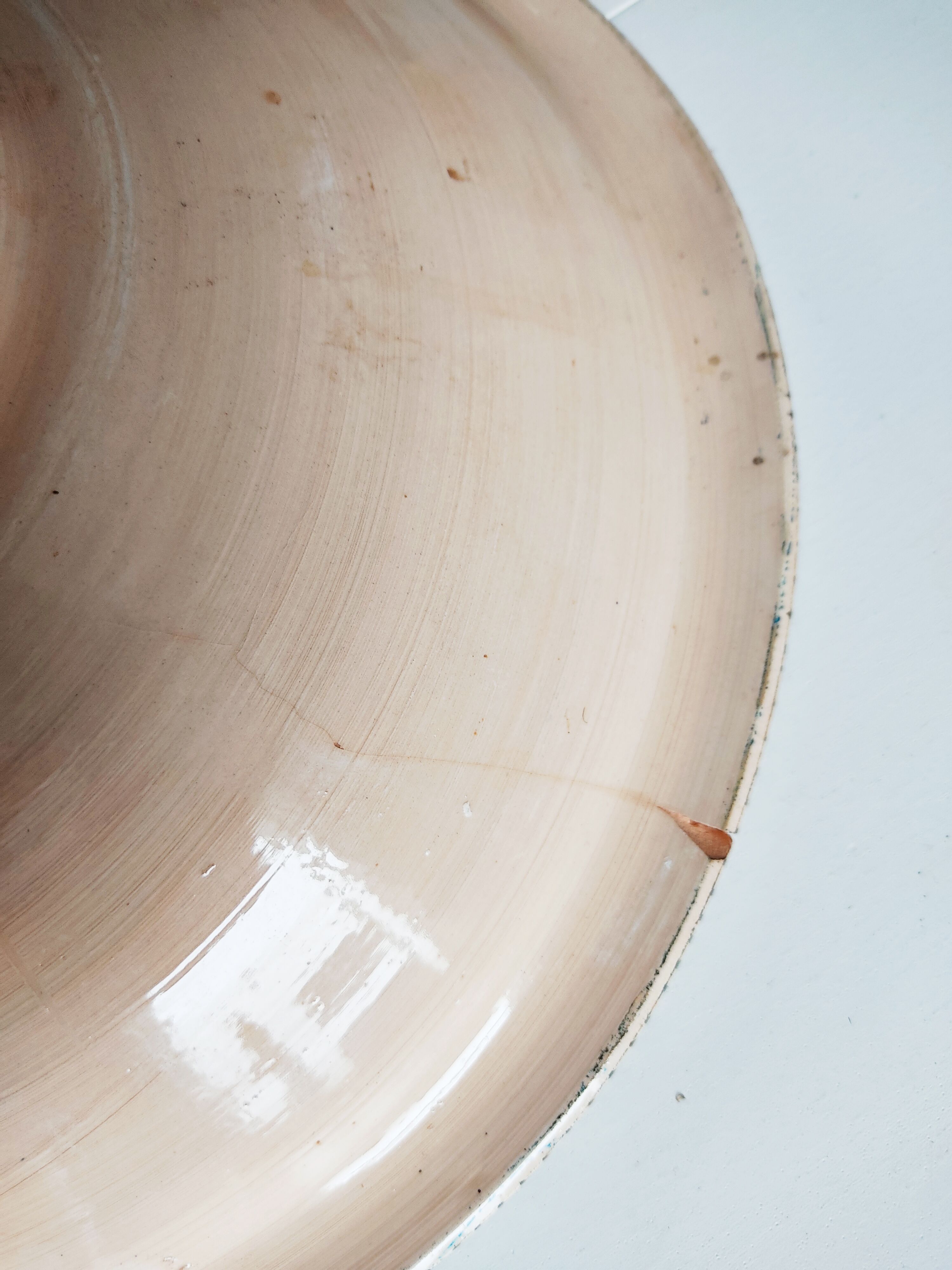 Empty turkish ceramic pocket