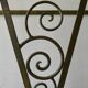 Hammered metal umbrella holder, Art Deco