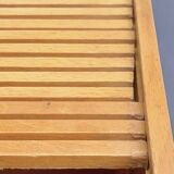 Old wooden filing box with shutter