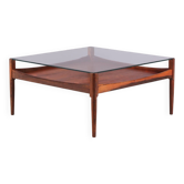Elegant 1950s wooden coffee table from Denmark