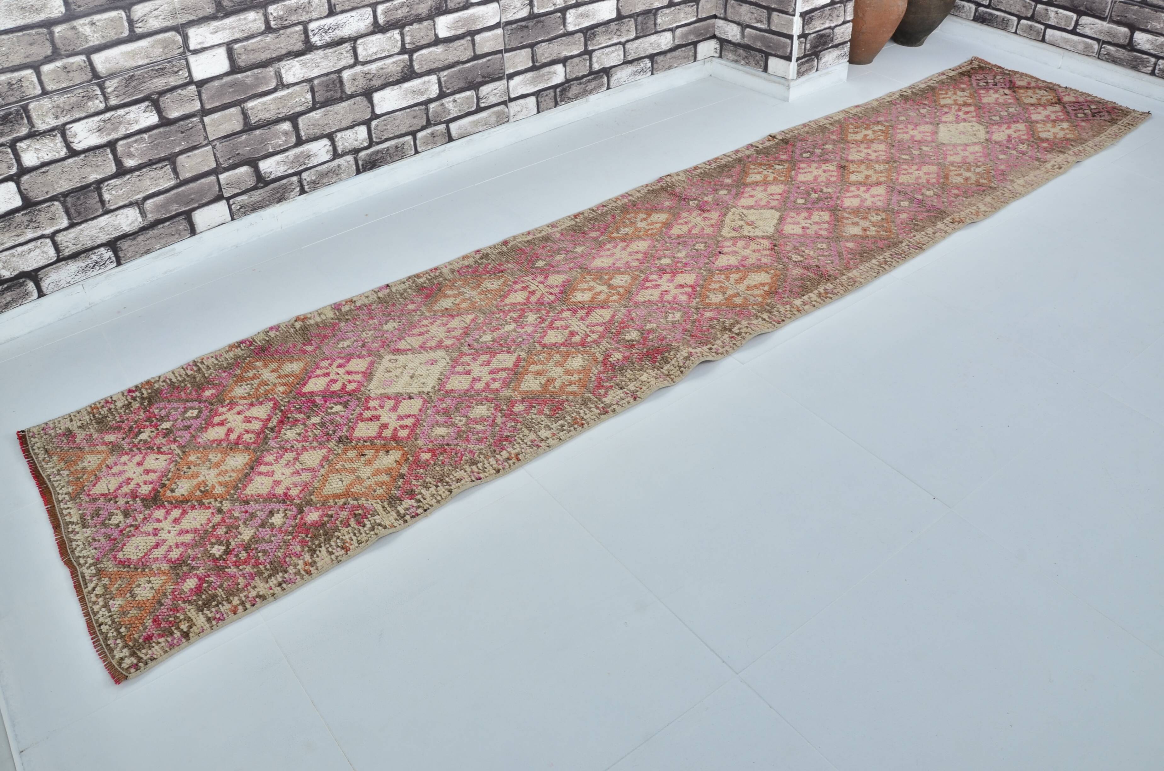 Low Pile Vintage Antique Runner sku 2148