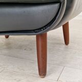 1970s, Danish design by Henry Walter Klein for Bramin Møbler, armchair in original good condition.
