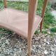 Antique Louis XVI style marquetry bedside table