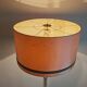 Mid-Century frosted glass floor lamp brass Richard Essig 1960s