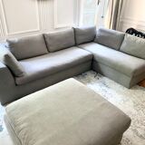 Meridiani Grey Corner Sofa