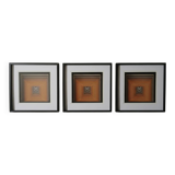 Triptych Vintage Optical Art - Victor Vasarely - 3 Frames 40