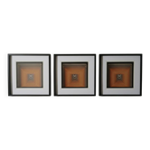 Triptych Vintage Optical Art - Victor Vasarely - 3 Frames 40