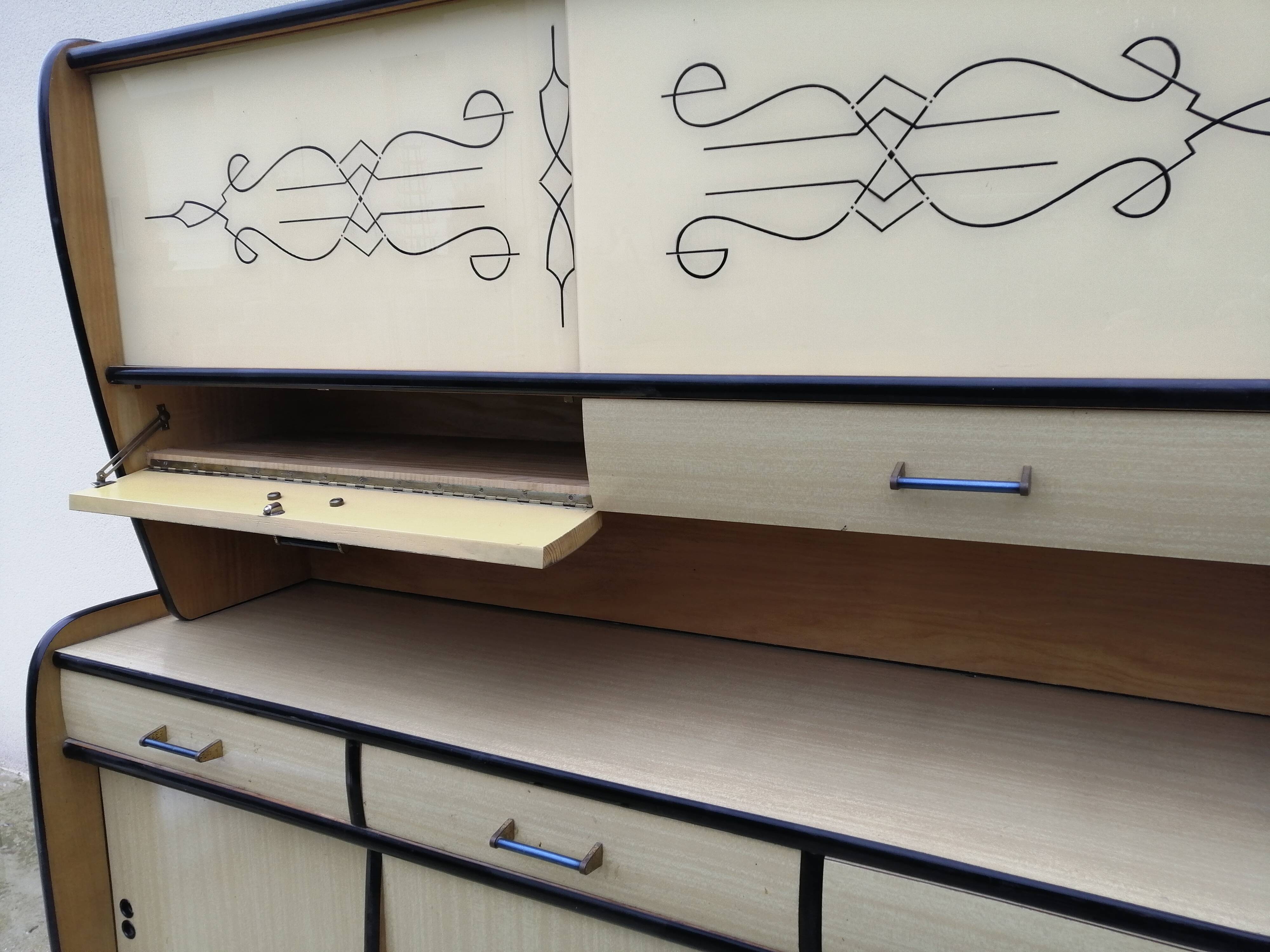 1950s kitchen buffet