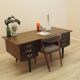 Bureau en noyer danois avec tiroirs, années 1960