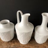 Three vases in the series "Athen" by Kurt Wendler for Edelstein