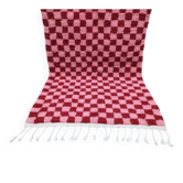 Tapis en laine naturelle tissé main traditionnelle taille 2/3 m