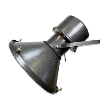 Industrial grey wall spotlight, 1960s