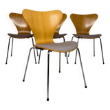 4 chairs Series 7 – Arne Jacobsen for Fritz Hansen