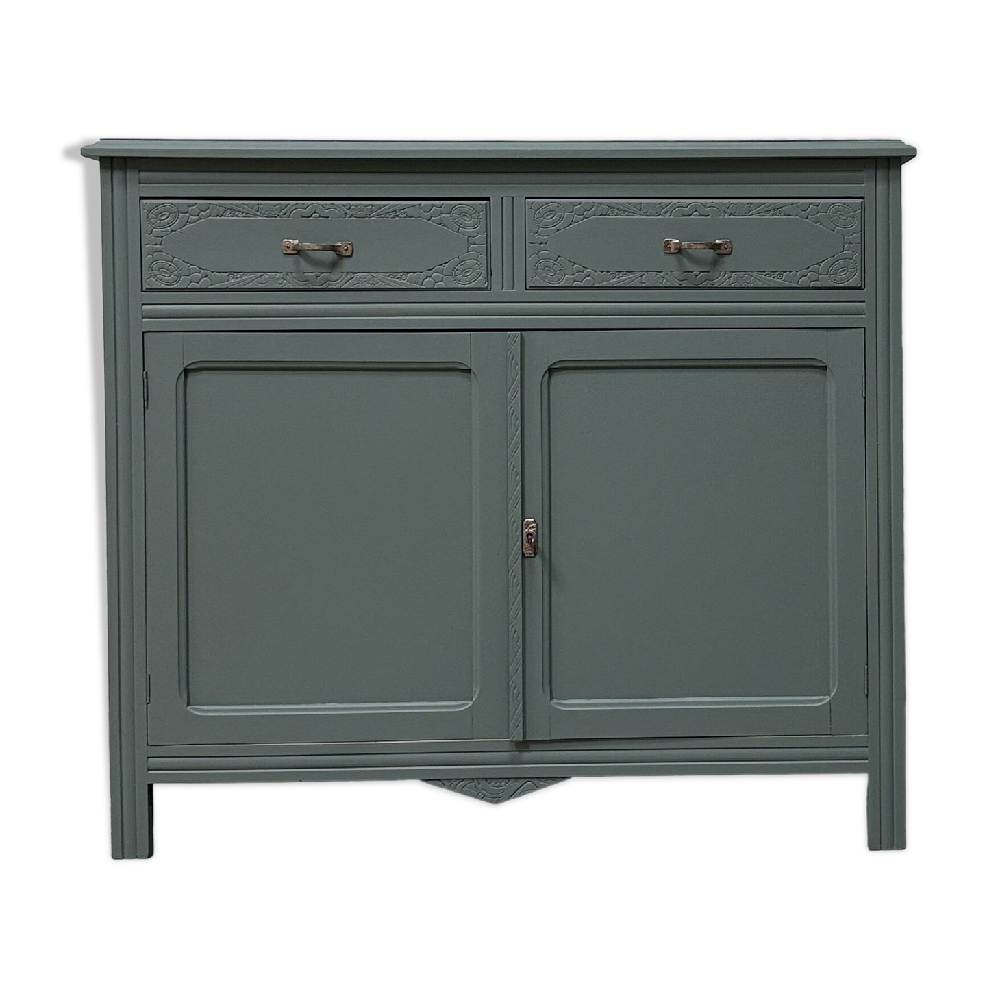 Buffet art déco vert (rénové)