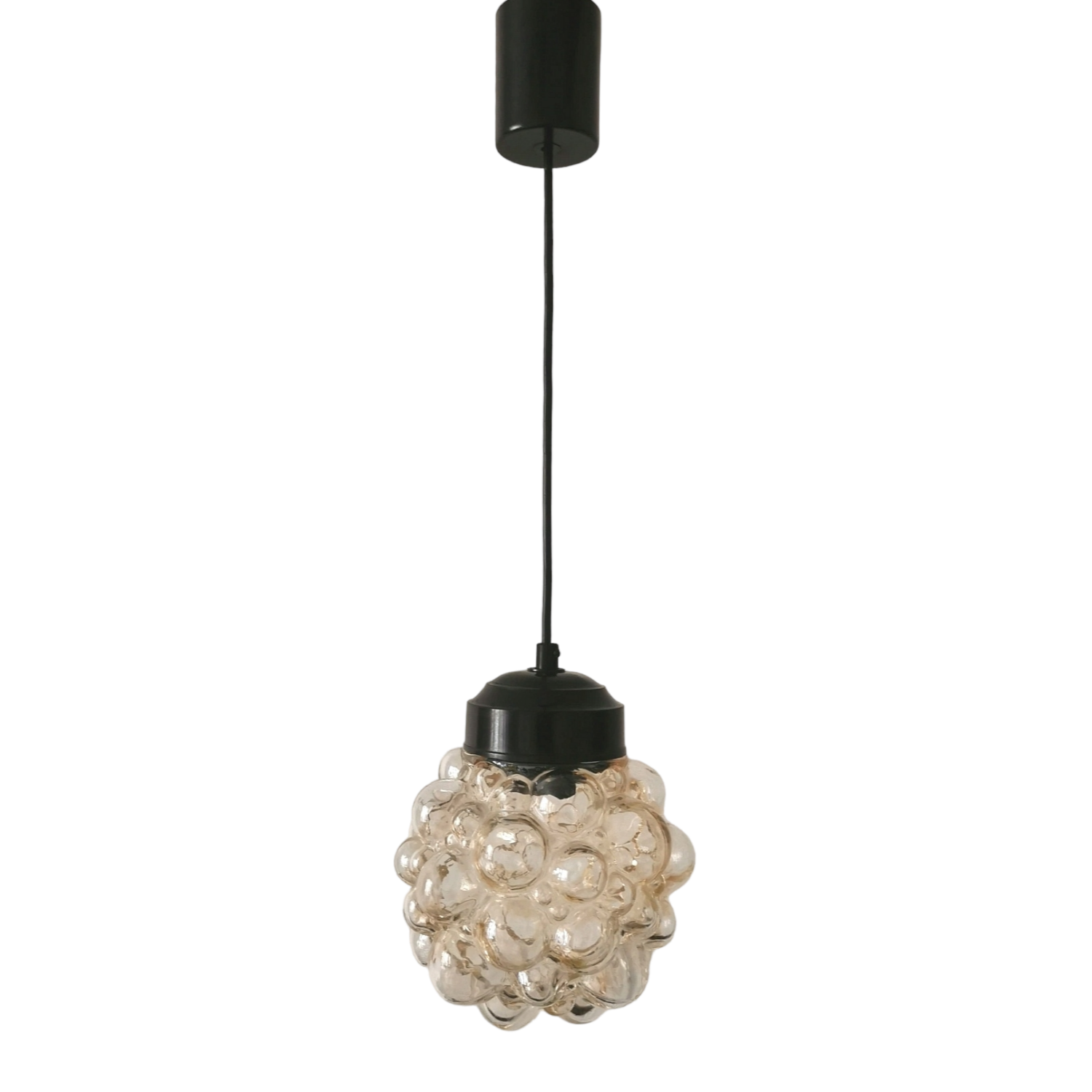 Bubble glass pendant lamp, Helena Tynell, 1960