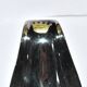 Vintage sauce boat with pearl decoration, metal foot, BB ROYAL France.