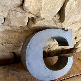 Letter metal - c