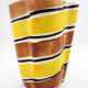 Ceramic handkerchief vase - Poët Laval France - vintage 50s