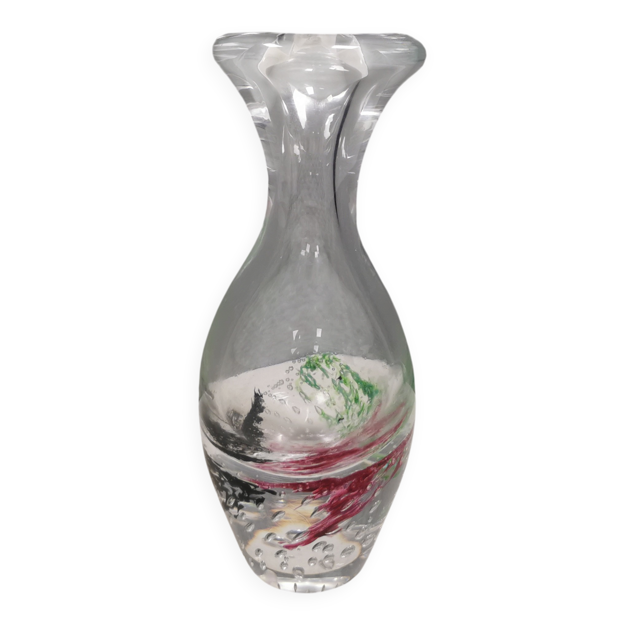 "Seagrass" vase by Vicke Lundstrand Sweden 1970s.