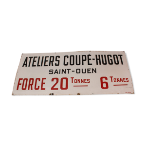 plaque émaillée Laborde